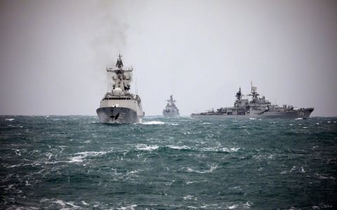 Морской бой: китайцы обломали леера